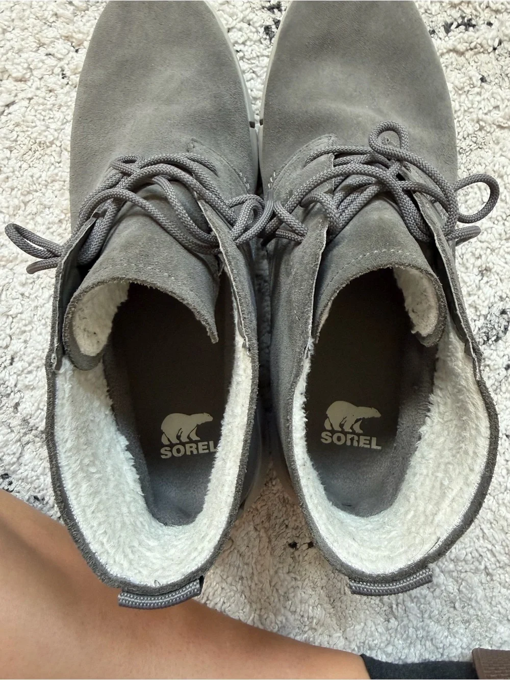 Sorel Men's Gray Suede Chukka Boots
